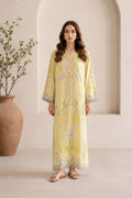 Floral Printed Crepe Kaftan Design 9